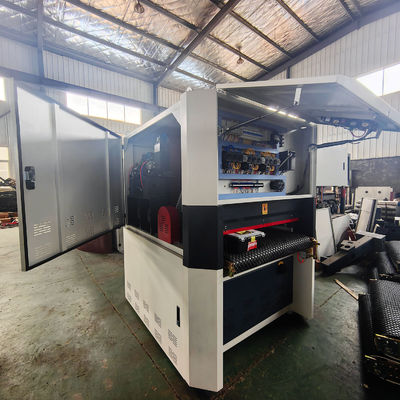 15kw Motor B-R-RP1000 Εύκολη λειτουργία Βιομηχανική ξυλουργική πλατιά πλάκα ζώνη Αμμομηχανή 1000mm