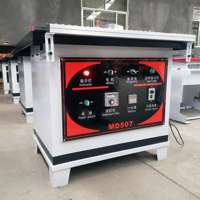 50 mm αποτελεσματικό πλάτος κοπής καμπύλη Edge Banding Machine για ξυλουργική γραμμή παραγωγής