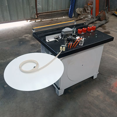 50 mm αποτελεσματικό πλάτος κοπής καμπύλη Edge Banding Machine για ξυλουργική γραμμή παραγωγής
