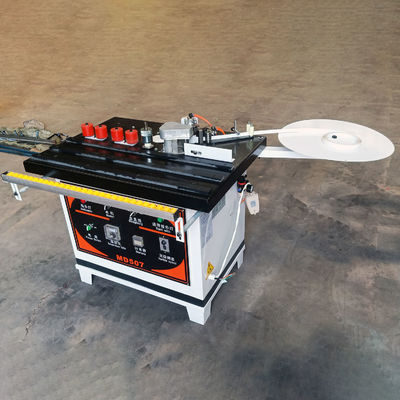 50 mm αποτελεσματικό πλάτος κοπής καμπύλη Edge Banding Machine για ξυλουργική γραμμή παραγωγής