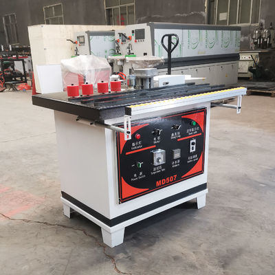 50 mm αποτελεσματικό πλάτος κοπής καμπύλη Edge Banding Machine για ξυλουργική γραμμή παραγωγής