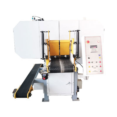 11KW-22KW κύρια ισχύς κινητήρα MJ400 ξυλοκόπηση οριζόντια ταινία πριονιστήρας με τροχούς