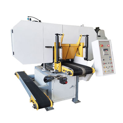 11KW-22KW κύρια ισχύς κινητήρα MJ400 ξυλοκόπηση οριζόντια ταινία πριονιστήρας με τροχούς