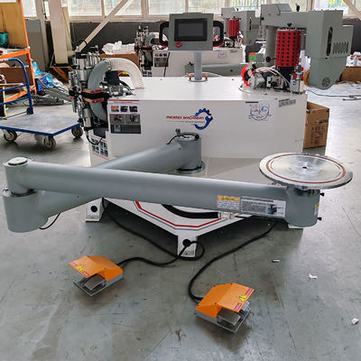 KN-700-3 Λέιζερ ακρίβεια Docking αναδιπλούμενο βραχίονα καμπύλη Edge Banding Machine για πόρτες επίπλων