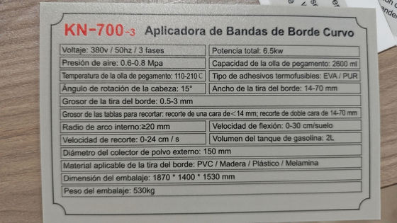 Λειτουργία κορυφοκόμβου KN-700-3 Πλήρως αυτόματη μηχανή κορυφοκόμβου τροφοδοσίας