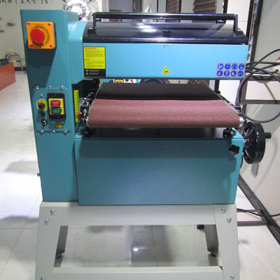 5-100mm ρυθμιζόμενη ταχύτητα μεταφοράς Sandpaper Drum Sander Buff ξύλινη μηχανή εύκολη ρύθμιση