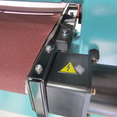 5-100mm ρυθμιζόμενη ταχύτητα μεταφοράς Sandpaper Drum Sander Buff ξύλινη μηχανή εύκολη ρύθμιση