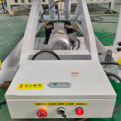 Πραγματικό φορτίο 1500kg PDL01 3kw 380v/50hz Υδραυλικό ηλεκτρικό τραπέζι ανύψωσης με συσκευή κυλίνδρων
