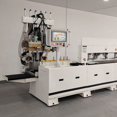 Μεγάλη ακρίβεια αυτόματο λέιζερ CNC πλευρική τρύπα ξύλο τρυπάνι μηχανή κέντρο για ξυλοτεχνία