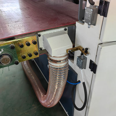 27.87kw R-R1000 Wide Belt Bench Sander για την αμμοποίηση πάχους ξύλου και τη συλλογή σκόνης