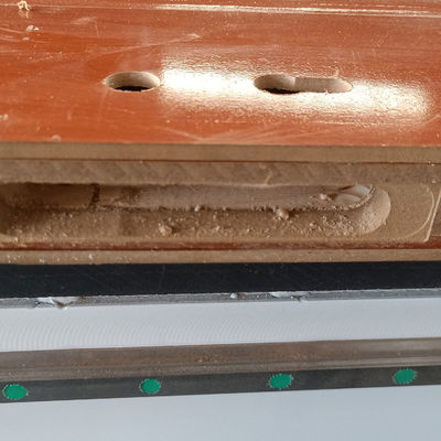 0.6Mpa Υπηρετικός κινητήρας πίεσης αέρα Διπλής κεφαλής Μηχανή ανοίγματος κλειδαριού για ξυλουργική εργασία