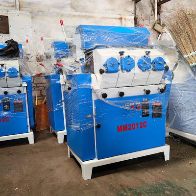 5.5kW Δύναμη 4 ζώνες ξυλουργική στρογγυλή ξύλο ράβδος μπαστούνια πλέξιμο μηχανή γυαλιστήρας πλέξιμο μηχανή