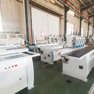 Τέσσερις κεφαλές Ελλειπτικό σχήμα Χίντζερ Jig τρύπηση ξύλινο πίνακα τρύπες Puncher Milling Machine