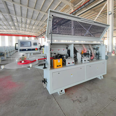 6 Λειτουργίες PVC πλακέ μελαμίνης Edge Bander με 7KW ισχύ και 0,4-3mm πάχος