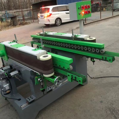 320 KG βάρος διπλή ζώνη Sander 1500mm για Edge Sanding έπιπλα ξύλινες πόρτες ντουλάπια