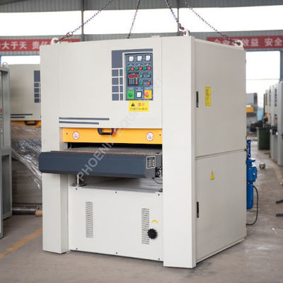 Μηχανή ψαλίδωσης ξύλου 3000 KG R-R-R1000 Wide Belt Sander Machine για πλακέ