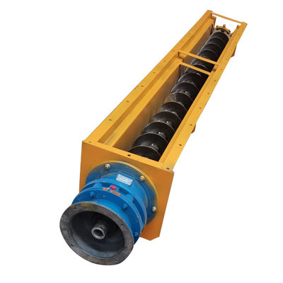 Ασφαλής μεταφορά TDLXU330-5 U σχήμα σκόνης Auger ατελείωτη λεπίδα σπόρος στερεό τροφοδοτικό Hopper