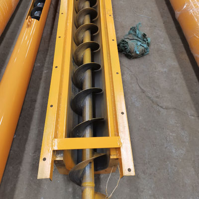 Ασφαλής μεταφορά TDLXU330-5 U σχήμα σκόνης Auger ατελείωτη λεπίδα σπόρος στερεό τροφοδοτικό Hopper