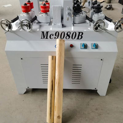 MC9080B Δυνατό προσαρμογής τάσης στρογγυλή ράβδο περιστροφική μηχανή για τετραγωνική στρογγυλή ξυλουργική εργασία