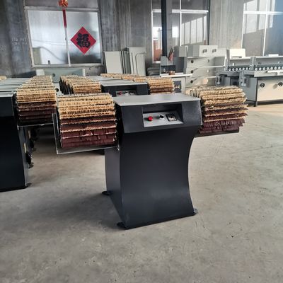 Στρογγυλή μηχανή γυαλισμού πόρτας ξύλου Mini Brush Roller Sander Woodworking Drum Brush Sander