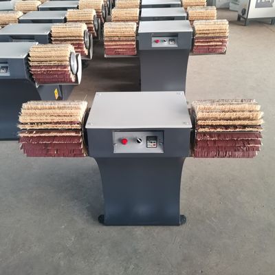 Στρογγυλή μηχανή γυαλισμού πόρτας ξύλου Mini Brush Roller Sander Woodworking Drum Brush Sander