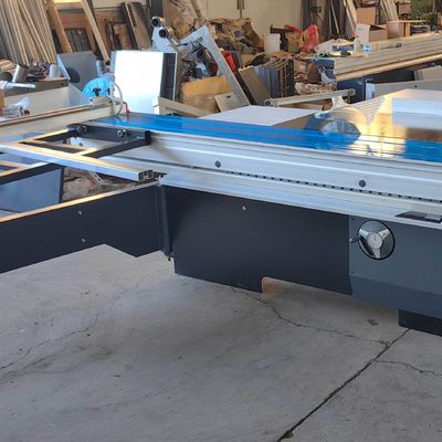 Έπιπλα MJ6132 Μηχανή πριονίσματος με πίνακα κλίσης 45 μοιρών και κυκλικό συρόμενο πάνελ