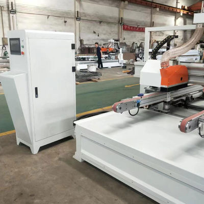 Ταχύτητα MJ-27308 ξυλουργική CNC αυτόματη πόρτα ξύλου ξύλινο πάνελ τεσσάρων πλευρών κοπής πριόνι