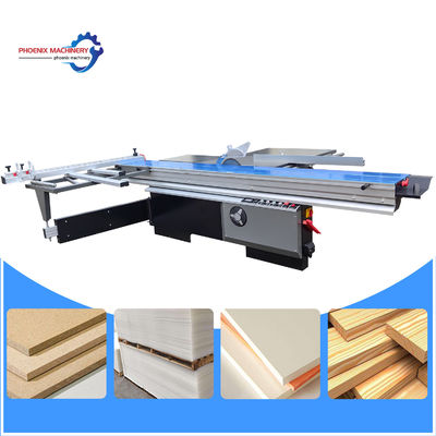 Μηχανή ξυλουργικής ακριβείας Phoenix Double Blade Sliding Table Saw για την κοπή ξύλου