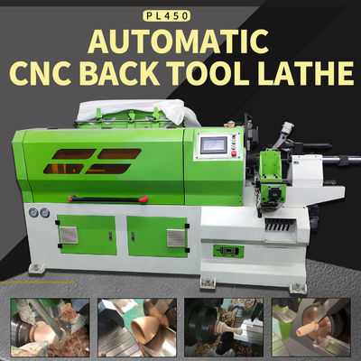 Μαξ. Γυρισμένο μήκος mm 750 mm PL450 CNC Back Tool Lathe για την αντιγραφή ξύλινων χειροτεχνιών