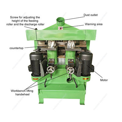 Τέσσερις πλευρές Moulder Wood Planer MB404A αυτόματη μηχανή ξυλείας για εύκολη ξυλοκομική