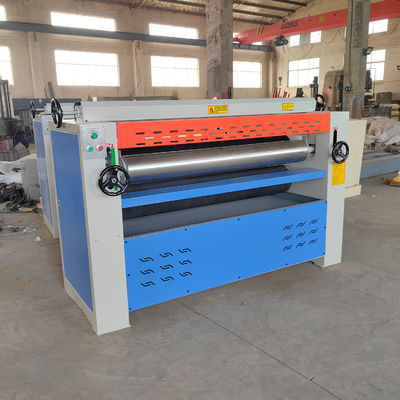2.2kw ισχύς ξυλουργική μονή ή διπλή επιφάνεια αντιγραμμικού ξυλίσματος κόλλας διάδοσης κυλίνδρων μηχανή