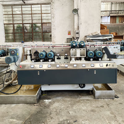 Σωλήνη 380V/50Hz/3P Μηχανή διπλής κοπής γυαλιού για άλεση και γυαλισμό με ταχύτητα 1-8m/min