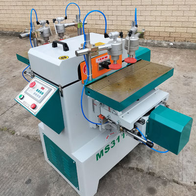 Μηχανή σπασμού ξύλου 480 KG MS3112 CNC οριζόντια διπλή άκρη τενόν και αυλάκι