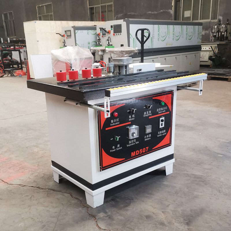 180W Δύναμη κινητήρα MD507 ευθεία φορητή ξυλουργική ταινία για ντουλάπα