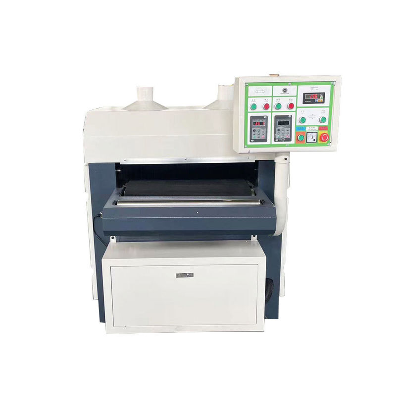 5.5kW Δύναμη ξυλουργική 1000mm αυτόματη ευρεία ζώνη ξυλοβουρτσάκι Sander Machine για το πάτωμα