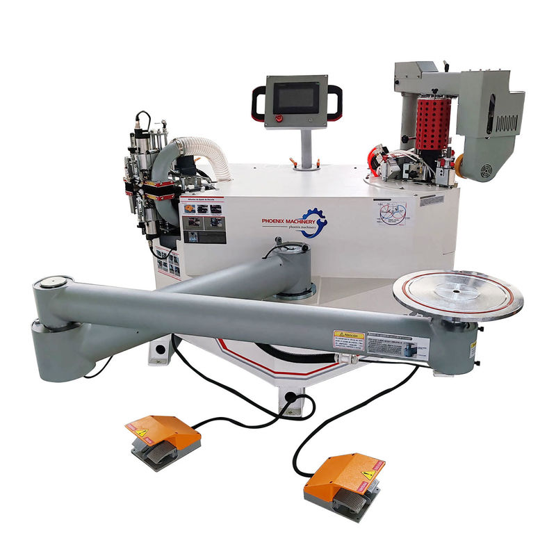 KN-700-3 EVA PUR Glue Pot Precision Docking Straight Curve Rocker Αυτοματοποιημένη μηχανή ταινίας στην άκρη