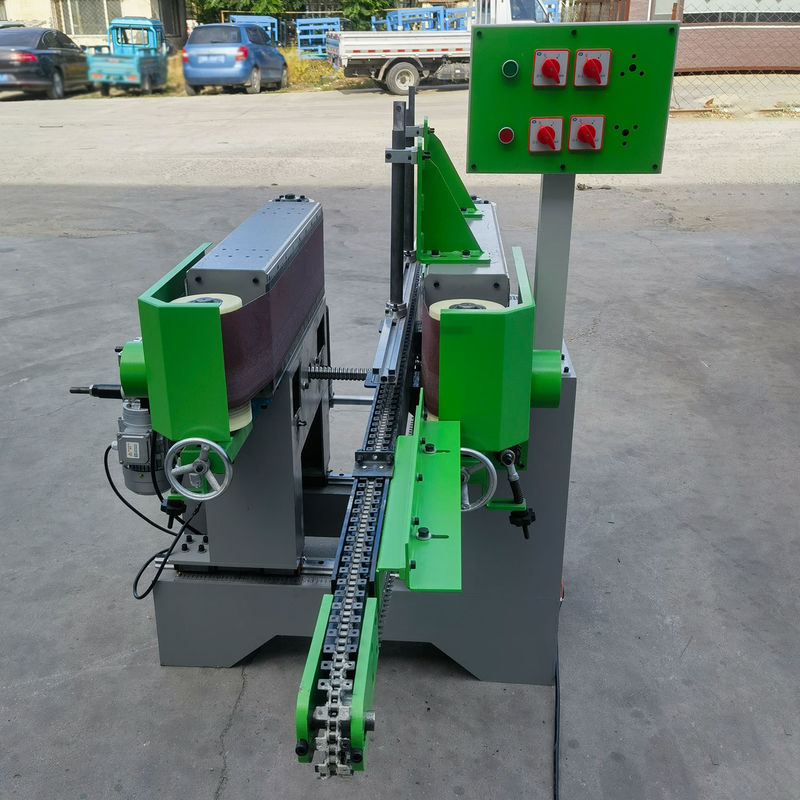 150mm Wide Wood Board Two-Sided Plate Sander για τη βιομηχανία ξυλείας Fully Automatic