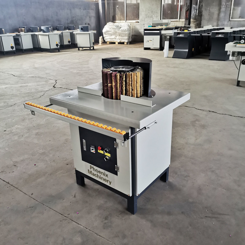 110KG PM-20A Πλαστικό τύμπανο βούρτσας πλευρική φορητή μηχανή σάντερ Edge Sanding Machine