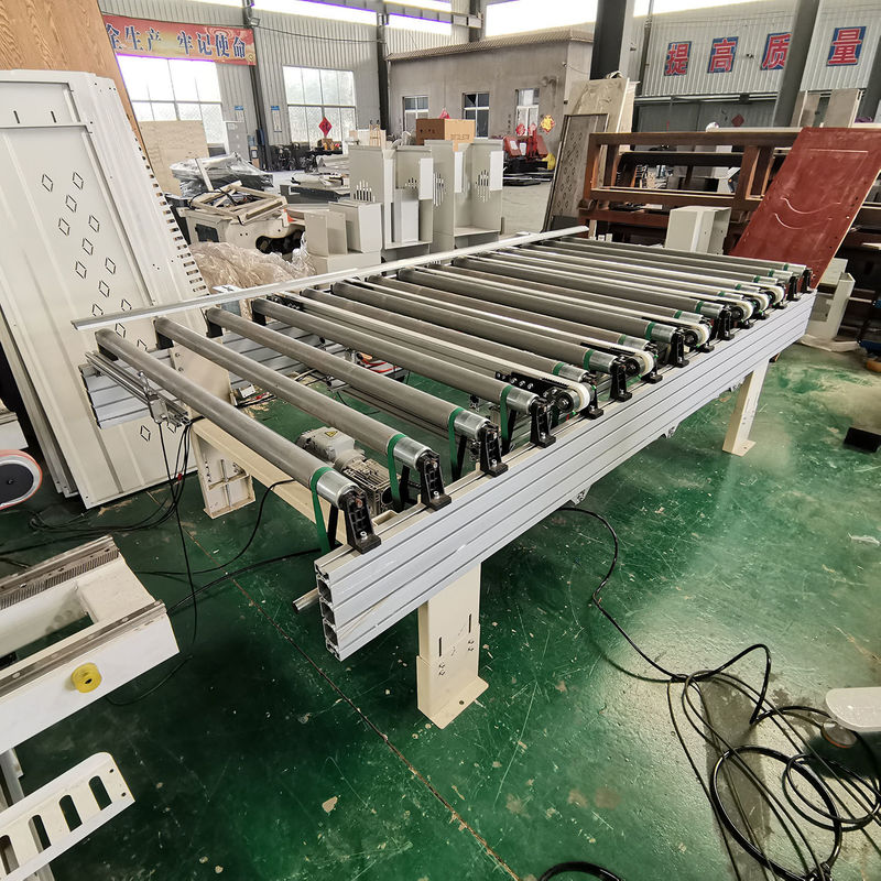 1300mm πλάτος Πλήρως αυτόματο προσαρμοσμένο από ανοξείδωτο χάλυβα Πολλαπλές κυλίνδρους μεταφορέα γραμμή συναρμολόγησης γραμμή μεταφορέα