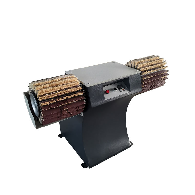 Στρογγυλή μηχανή γυαλισμού πόρτας ξύλου Mini Brush Roller Sander Woodworking Drum Brush Sander